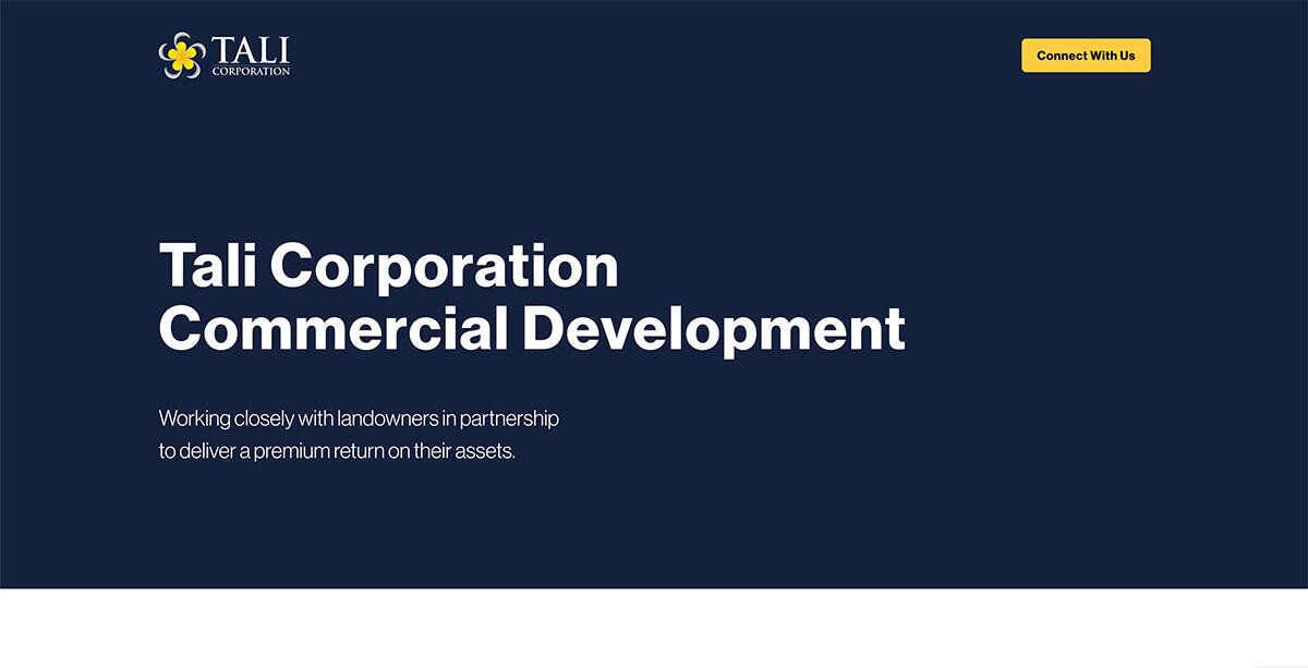 Tali Corporation Website